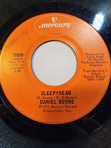 Daniel boone sleepyhead - sleepyhead, /